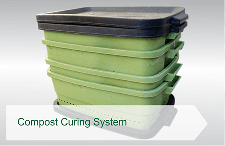 Compost curing system